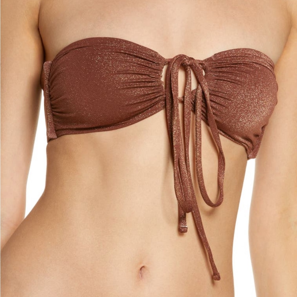 Dawn strappy convertible bikini top NWT